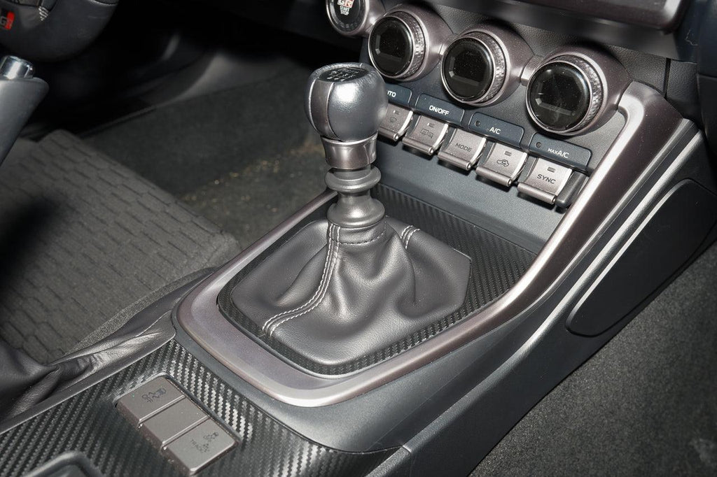 Manual Shifter Part 1 Trim 3D Carbon Overlay fits 2022+ BRZ / GR86 StickerFab