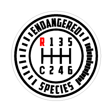 Manual Transmission Endangered Species Sticker - 2021+ Bronco MT StickerFab