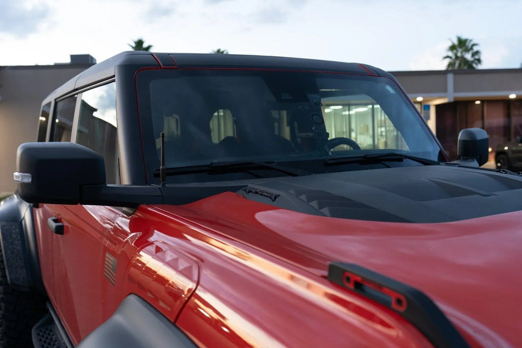 Matte Window Frame Black Out Kit - 2021+ Bronco StickerFab