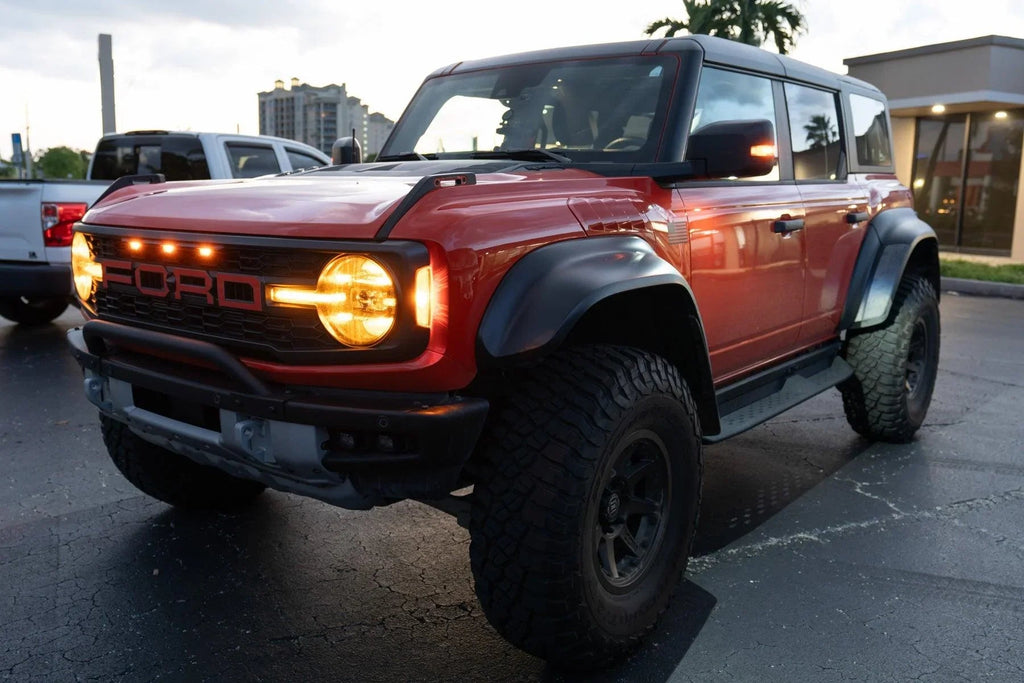 Matte Window Frame Black Out Kit - 2021+ Bronco StickerFab