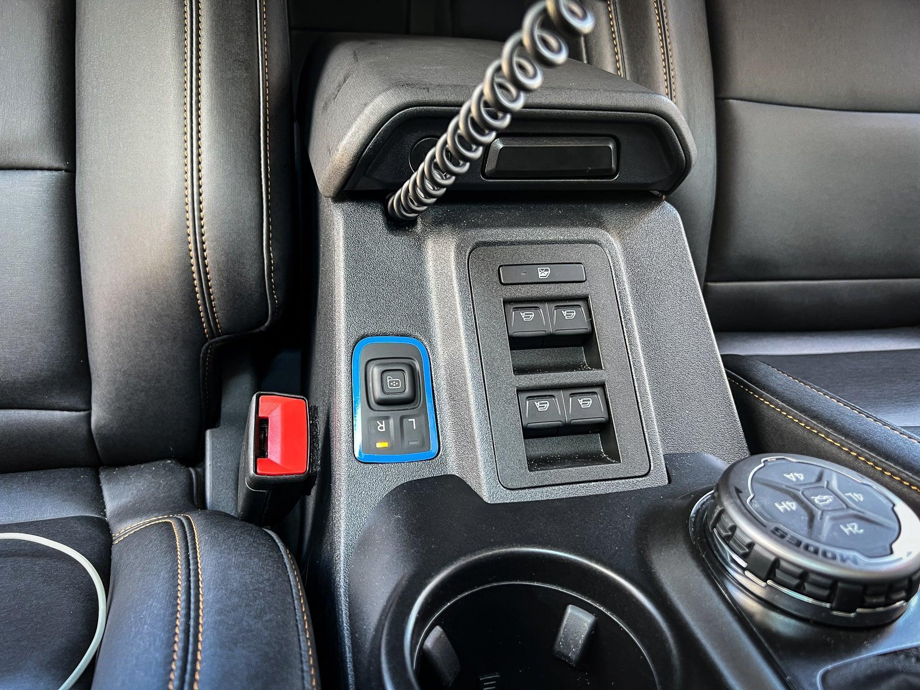 Mirror Adjustment Switch Outline Overlay (Standard Series) - 2021+ Bronco StickerFab