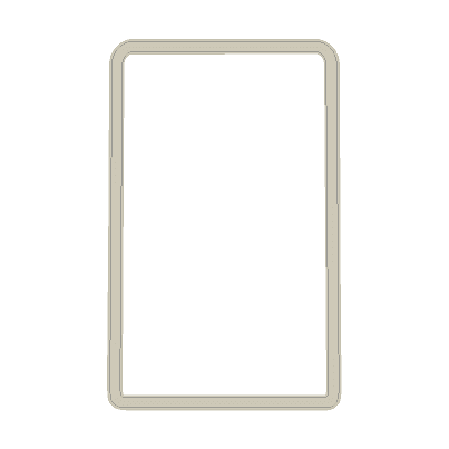 Mirror Adjustment Switch Outline Overlay (Printed Series Vinyl) - 2021+ Bronco StickerFab