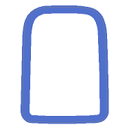 Mirror Adjustment Switch Outline Overlay (Printed Series Vinyl) - 2021+ Bronco StickerFab
