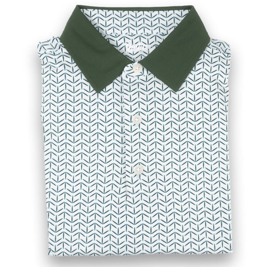 Mystic Green Men's Polo 2putt