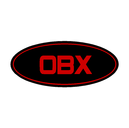 "OBX" Rear Oval Emblem Overlays (Printed Series) - 2021-2024 Bronco Outer Banks StickerFab