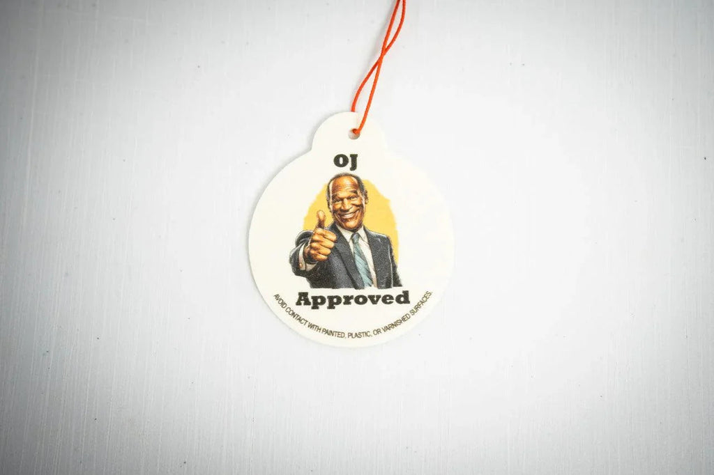 OJ Approved Air Freshener - Dark Ice StickerFab