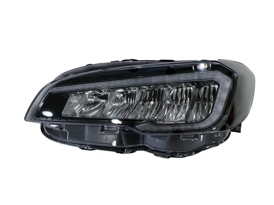 OLM Hikari Headlight Smoked / Black Out Overlays - 2015-2020 WRX / STI StickerFab