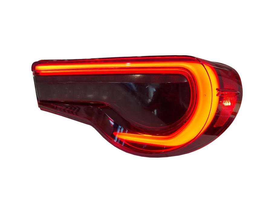 OLM OE Plus Linear Style Sequential Tail Light Overlays (Dark, Light, Red, or Yellow) - 2017-2021 Toyota 86 / Subaru BRZ StickerFab