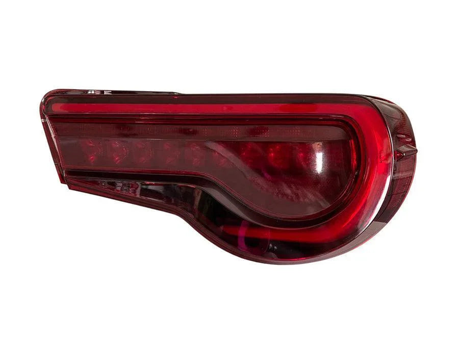 OLM OE Plus Linear Style Sequential Tail Light Overlays (Dark, Light, Red, or Yellow) - 2017-2021 Toyota 86 / Subaru BRZ StickerFab