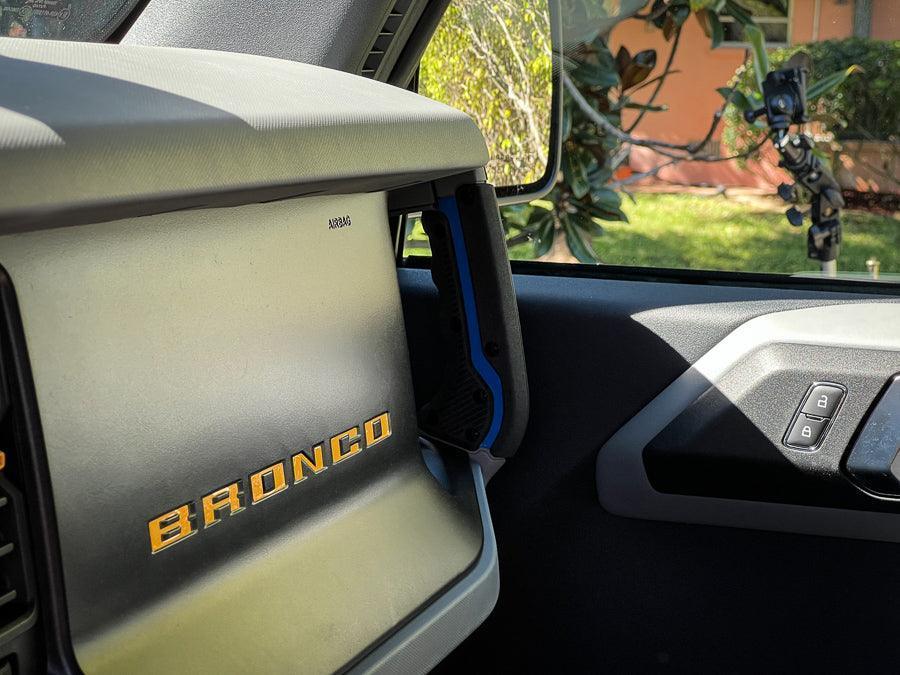 Outer Grab Handle Stripe Overlays (EZ Apply - Standard Series) - 2021+ Bronco StickerFab
