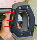 Outer Grab Handle Stripe Overlays (Full Coverage) - 2021+ Bronco StickerFab