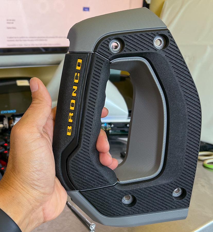 Outer Grab Handle Stripe Overlays (Full Coverage) - 2021+ Bronco StickerFab