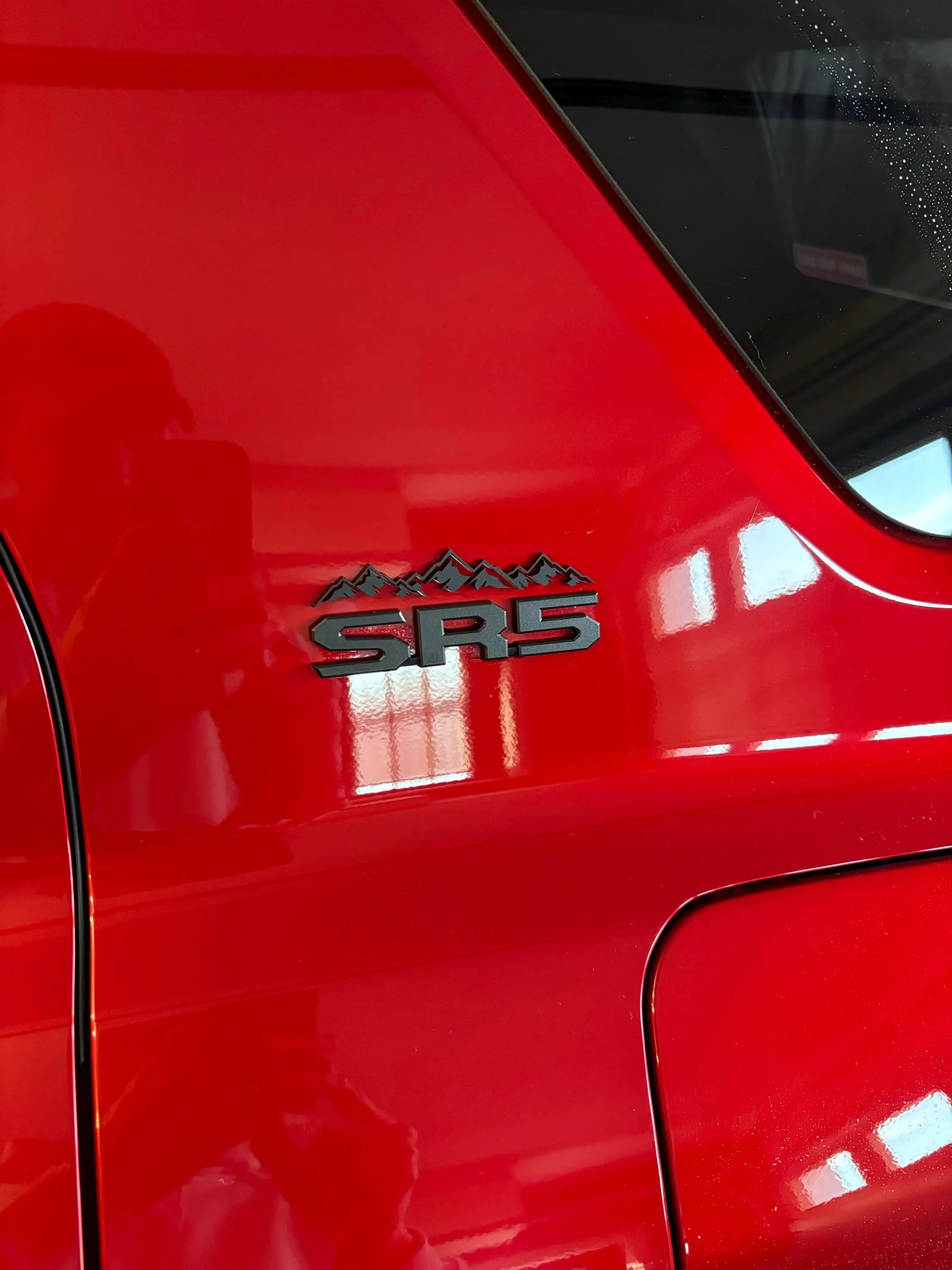 Acrylic C Pillar Mountain Range Emblem - 2024+ Tacoma / 2025+ 4Runner StickerFab