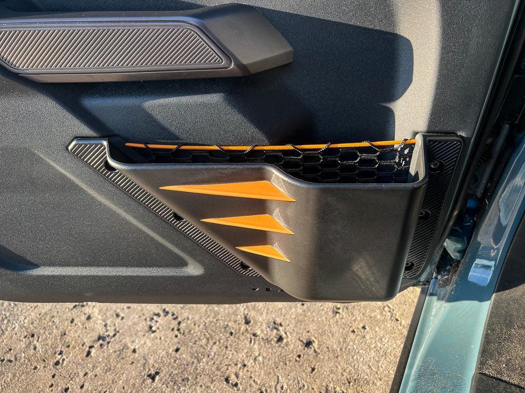 Printed Series ABS Bin Fin Overlays (Front) - 2021+ Bronco StickerFab