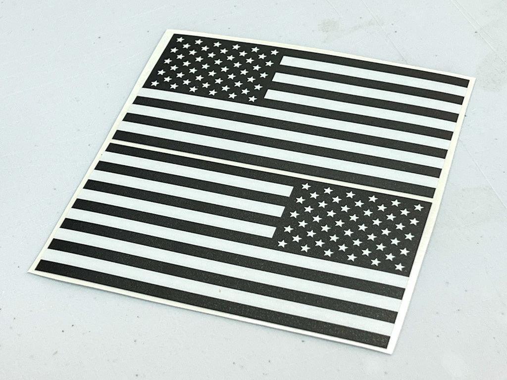 Printed Series American Flag Fender Stickers - 2021+ Bronco / Bronco Sport / Jeep / Universal StickerFab
