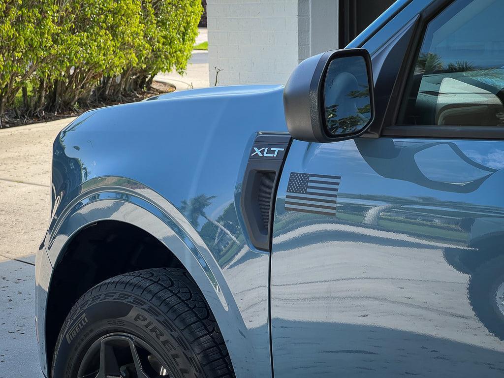 Printed Series American Flag Fender Stickers - 2021+ Bronco / Bronco Sport / Jeep / Universal StickerFab
