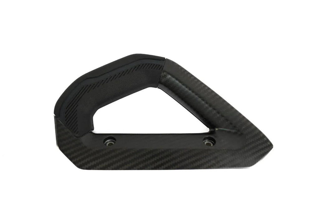 Printed Series Center Grab Handle Stripe Overlay - 2021+ Bronco Raptor (Carbon Fiber) StickerFab
