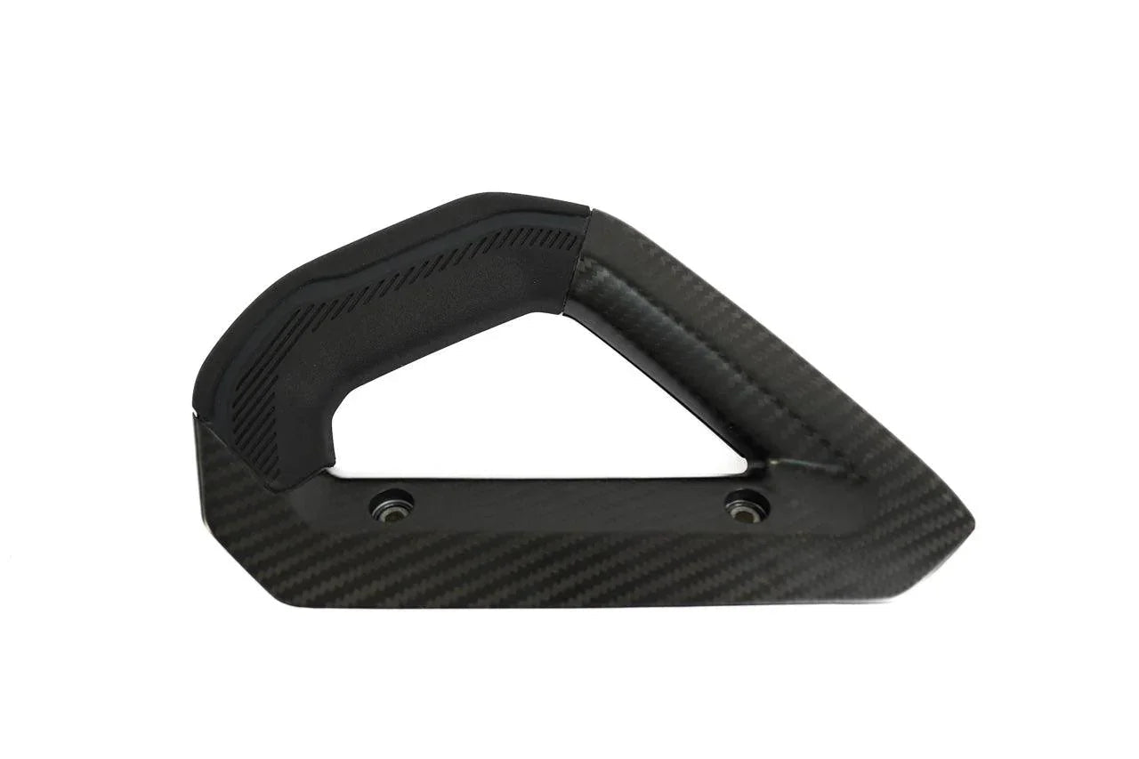Printed Series Center Grab Handle Stripe Overlay - 2021+ Bronco Raptor (Carbon Fiber) StickerFab