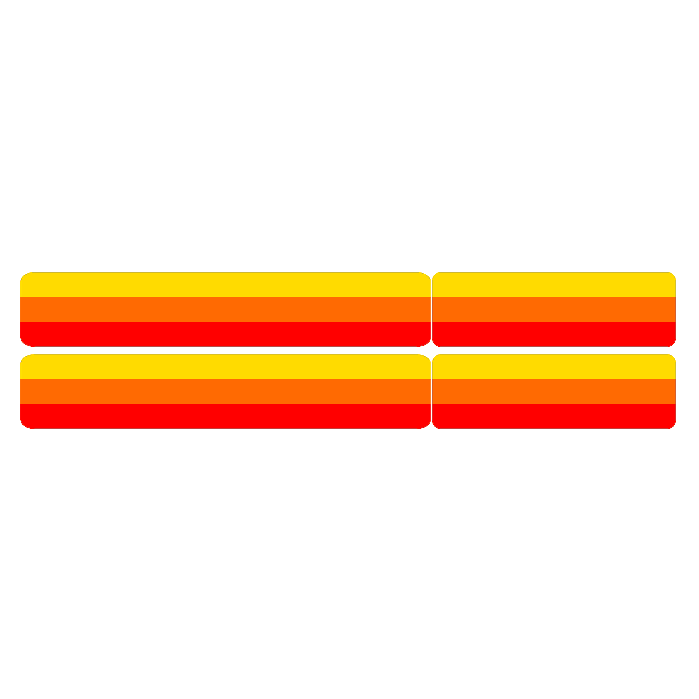Printed Series Door Sill Protectors - 2021+ Bronco 2/4 Door StickerFab