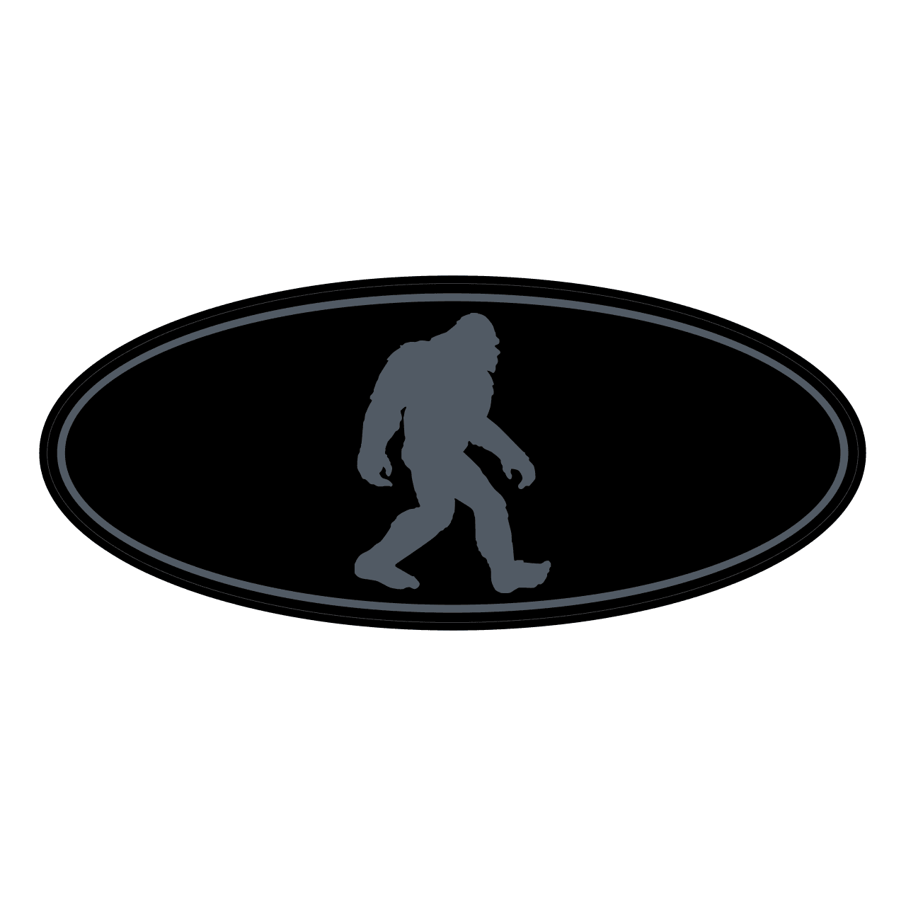 Printed Series Ford Bronco Rear Oval Emblem Overlays (Full Print) - 2021+ Bronco / Bronco Sport StickerFab