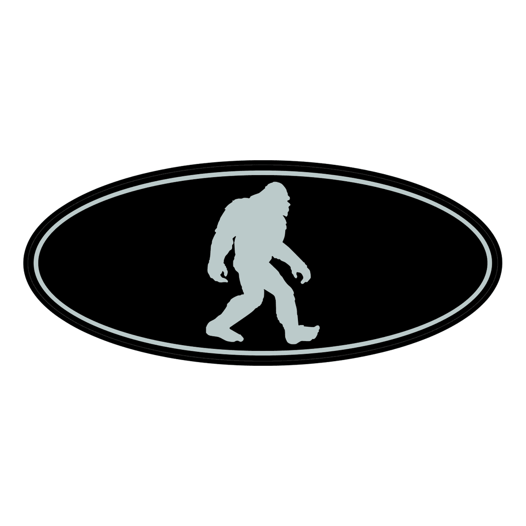 Printed Series Ford Bronco Rear Oval Emblem Overlays (Full Print) - 2021+ Bronco / Bronco Sport StickerFab