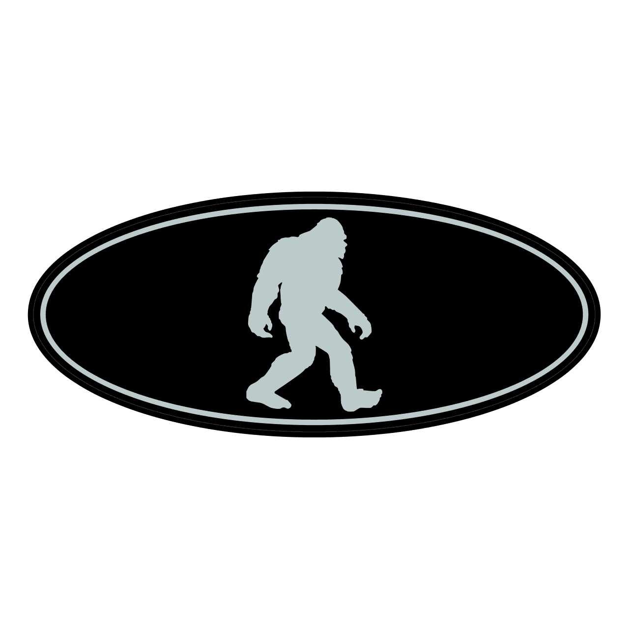 Printed Series Ford Bronco Rear Oval Emblem Overlays (Full Print) - 2021+ Bronco / Bronco Sport StickerFab