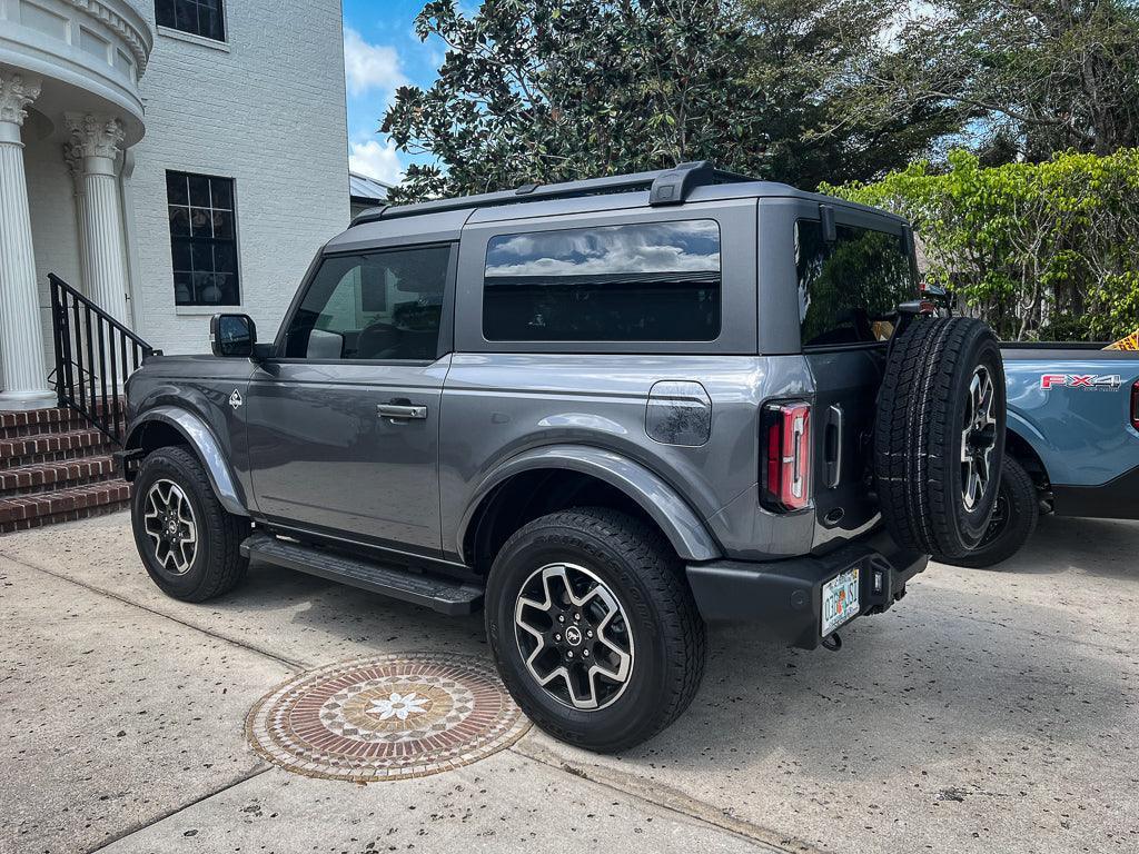 Printed Series Fuel Door Overlay - 2021+ Bronco StickerFab