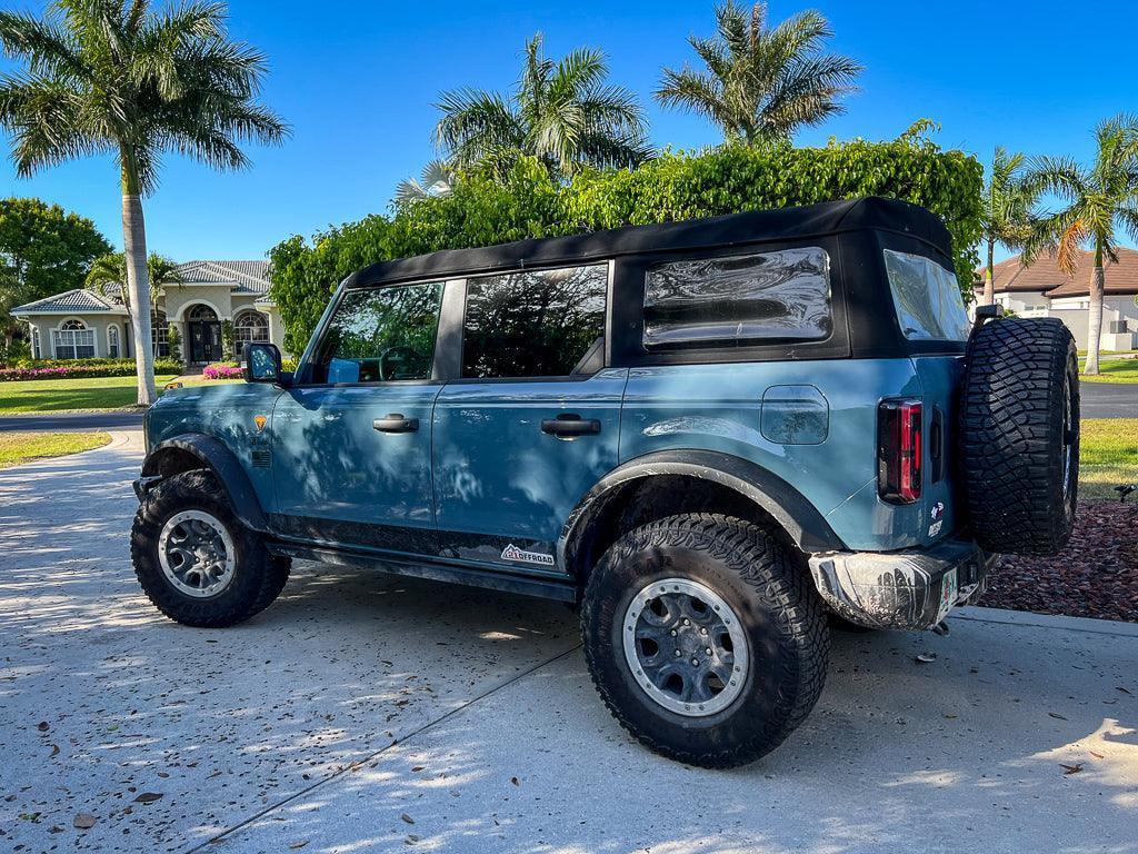 Printed Series Fuel Door Overlay - 2021+ Bronco StickerFab