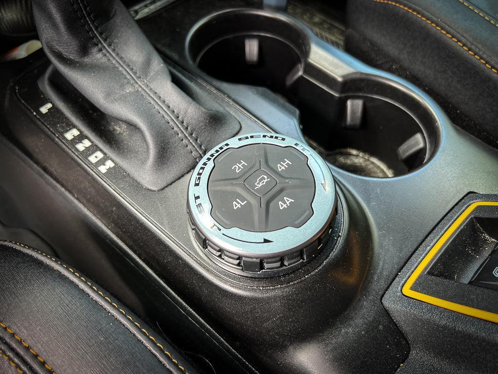 Printed Series GOAT Mode Dial Ring Overlay V2.1 - 2021+ Bronco StickerFab