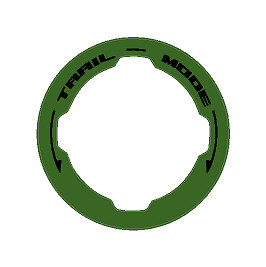 Printed Series GOAT Mode Dial Ring Overlay V2.1 - 2021+ Bronco StickerFab