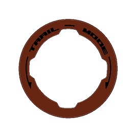 Printed Series GOAT Mode Dial Ring Overlay V2.1 - 2021+ Bronco StickerFab