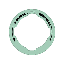 Printed Series GOAT Mode Dial Ring Overlay V2.1 - 2021+ Bronco StickerFab