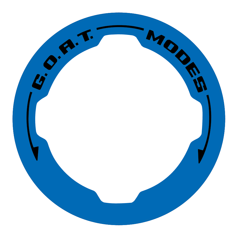 GOAT Mode Dial Ring Overlay V2 - 2021+ Bronco StickerFab