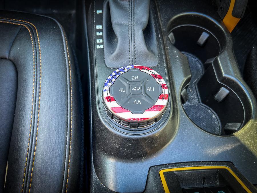 GOAT Mode Dial Ring Overlay V2 - 2021+ Bronco StickerFab