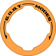 GOAT Mode Dial Ring Overlay V2 - 2021+ Bronco StickerFab