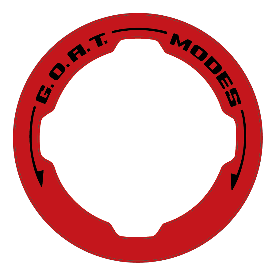 GOAT Mode Dial Ring Overlay V2 - 2021+ Bronco StickerFab