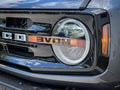 Printed Series  Signature DRL Bar Overlays - 2021+ Bronco (Signature Headlights) StickerFab
