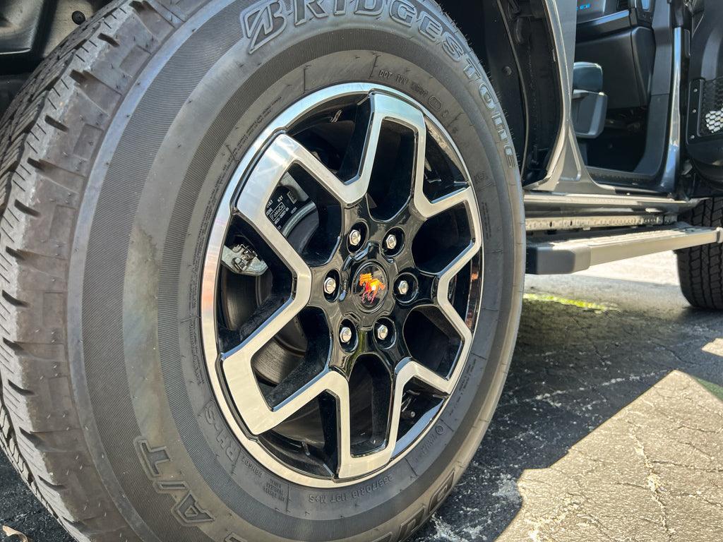 Printed Series Wheel Cap Overlays - 2021+ Bronco StickerFab