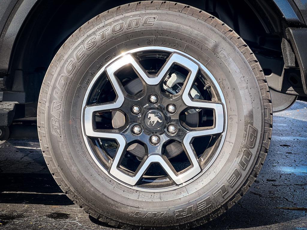 Printed Series Wheel Cap Overlays - 2021+ Bronco StickerFab