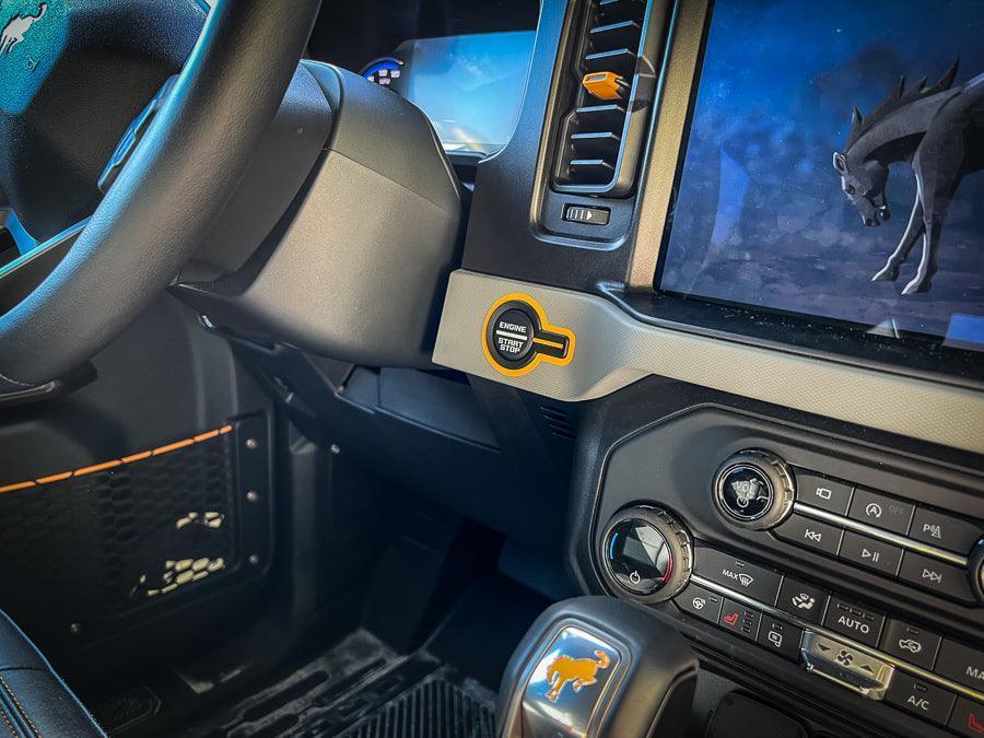 Push to Start Trim Outline (Standard Series) - 2021+ Bronco StickerFab