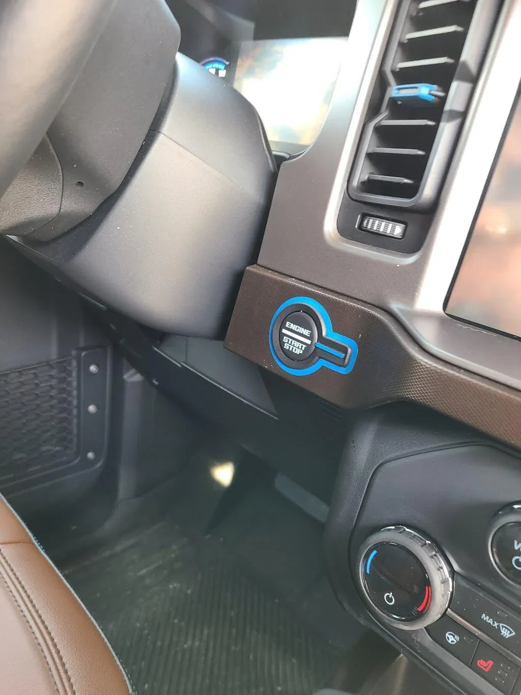 Push to Start Trim Outline (Standard Series) - 2021+ Bronco StickerFab