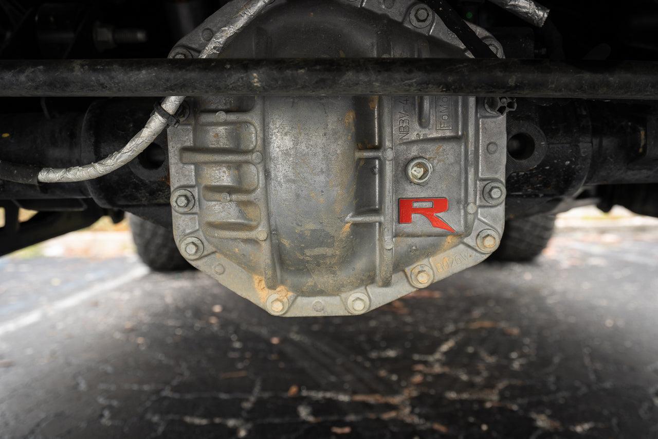 R Overlay for Differential Cover - 2022+ Bronco Raptor StickerFab