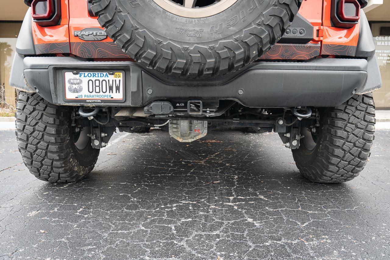 R Overlay for Differential Cover - 2022+ Bronco Raptor StickerFab