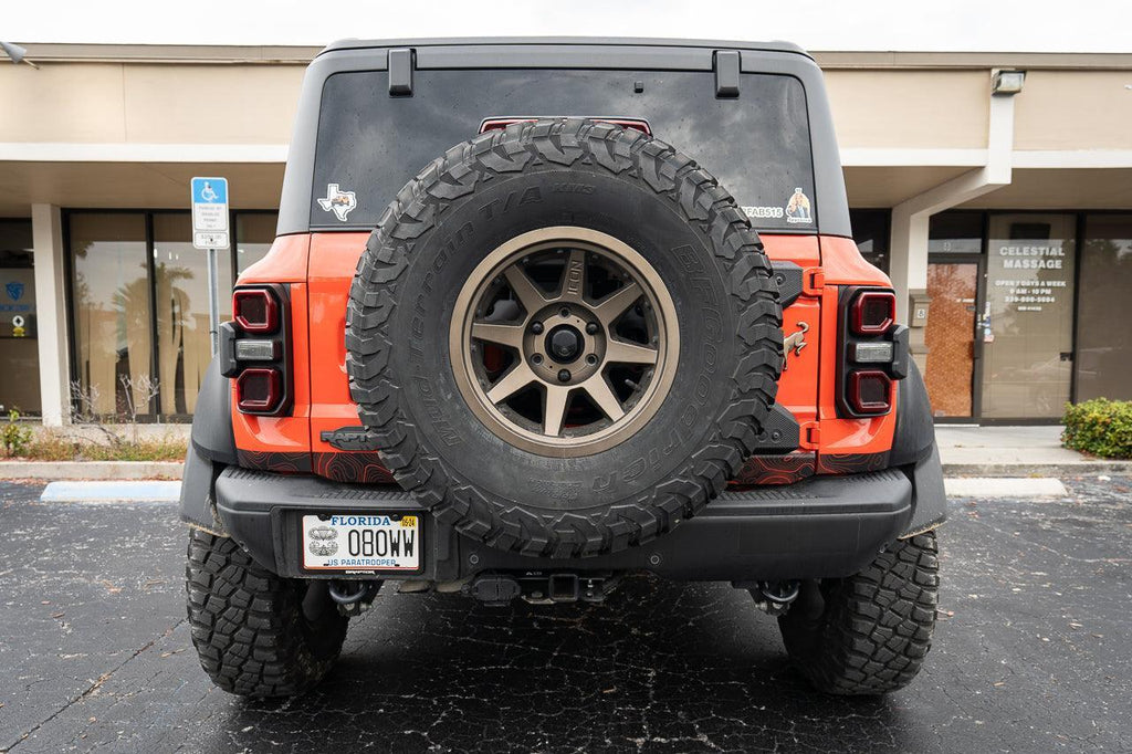 R Overlay for Differential Cover - 2022+ Bronco Raptor StickerFab