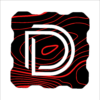 Diode Dynamics SS5 Cover Topo Overlays - Universal StickerFab