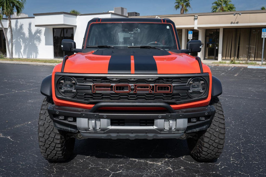 Racing Hood Stripes V1 - 2022+ Bronco Raptor StickerFab