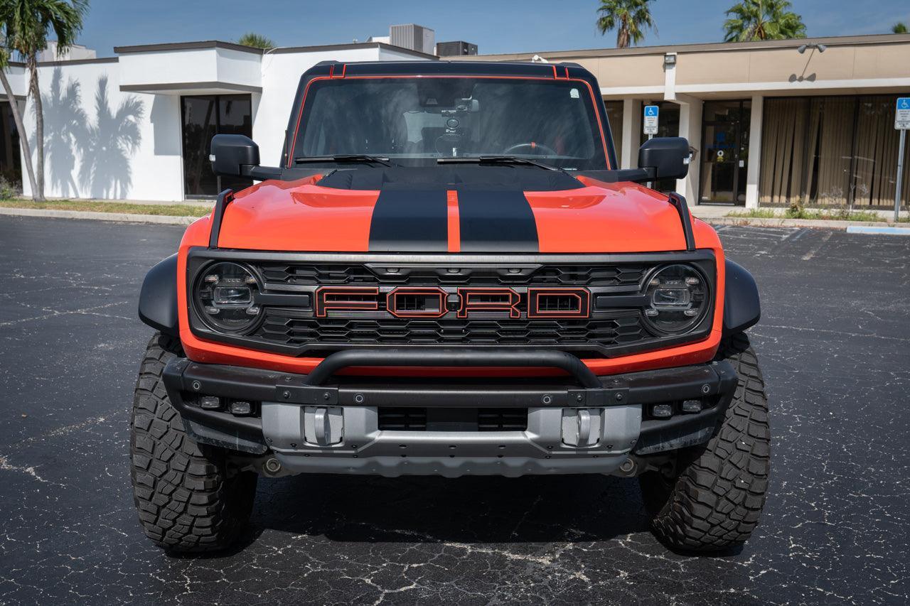 Racing Hood Stripes V1 - 2022+ Bronco Raptor StickerFab