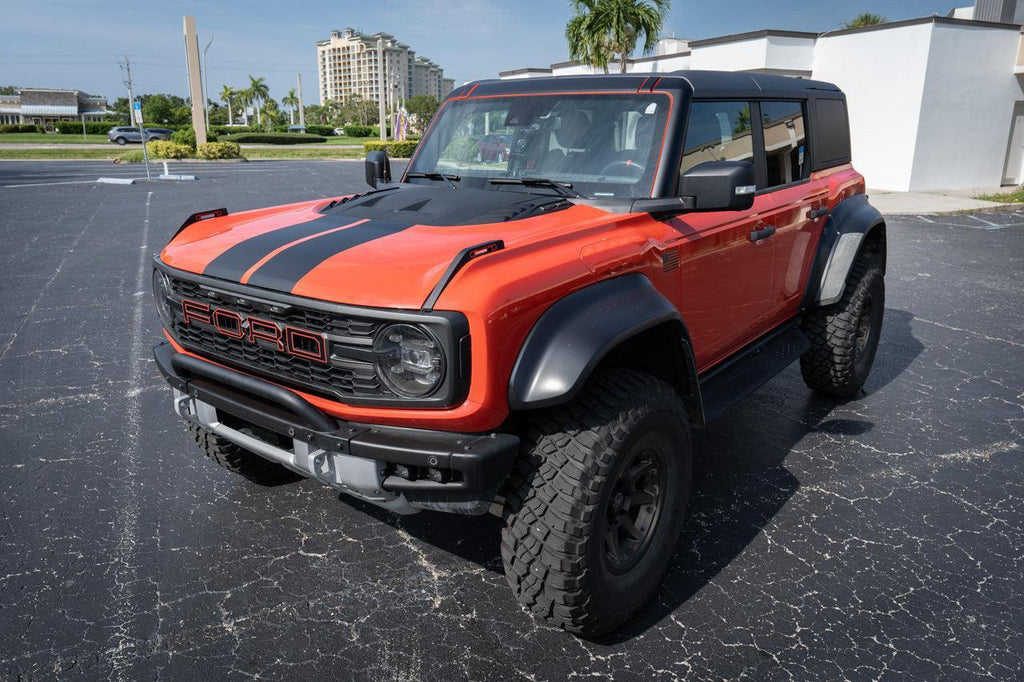 Racing Hood Stripes V1 - 2022+ Bronco Raptor StickerFab