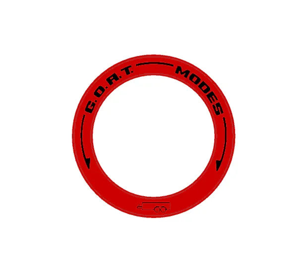 Drive Mode to GOAT Mode Dial Ring Overlay - 2024+ Ranger StickerFab