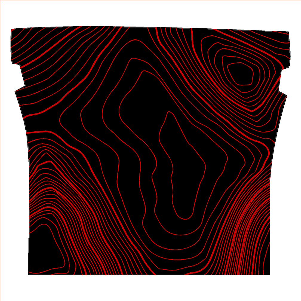 Topo Seatbelt Trim Protector (Printed Series) - 2021+ Bronco 4 Door StickerFab